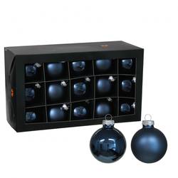 Kugel blau mix D06cm 30st