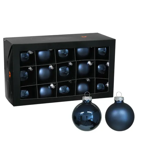 Kugel blau mix D06cm 30st