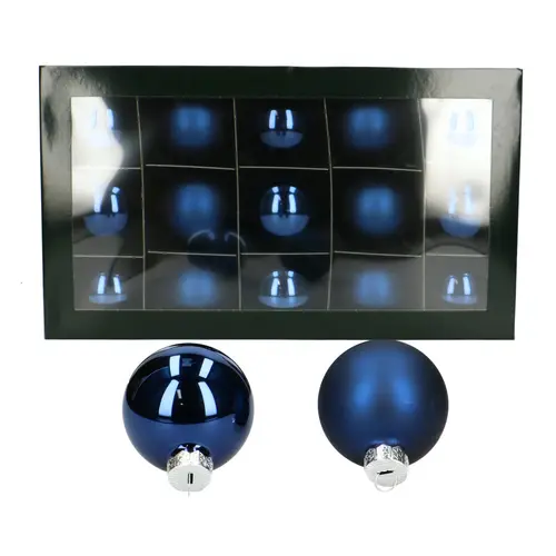 Kugel blau mix D06cm x30