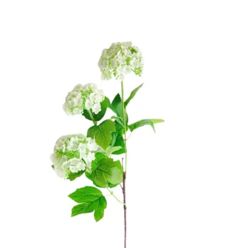 Seiden Schneeball weiss L70cm