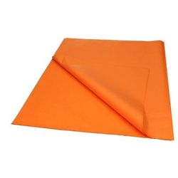 Papier Blatt Seide orange 50x75cm x480