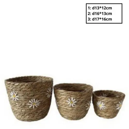 Korb Alonis 3/Set braun D17cm H16cm