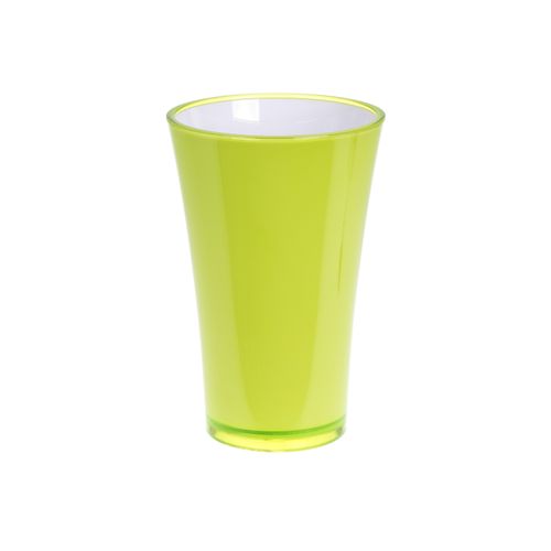 Kunststoff Vase Fizzy hell grün D14cm H21cm