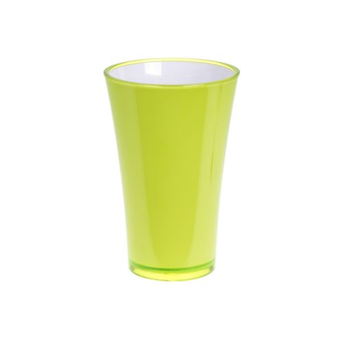 Kunststoff Vase Fizzy hell grün D14cm H21cm