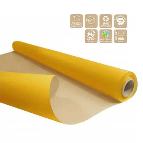 Papier Rolle 80cm braun/ocker 60gr 50m