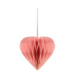 Hänger Herz faltbar rosa D05cm H40cm