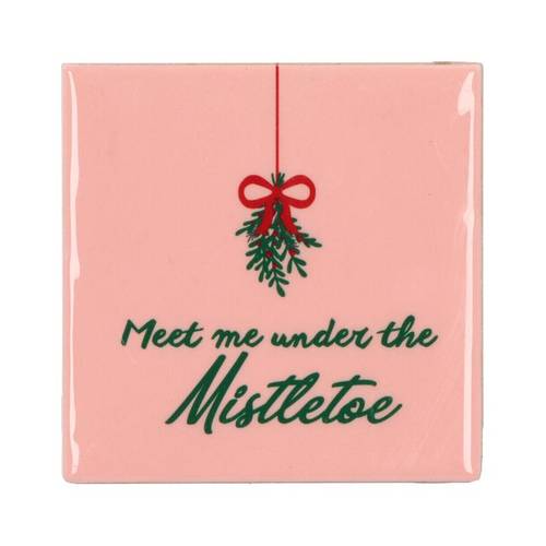 Fliese Misteltoe rosa 10x10x1cm