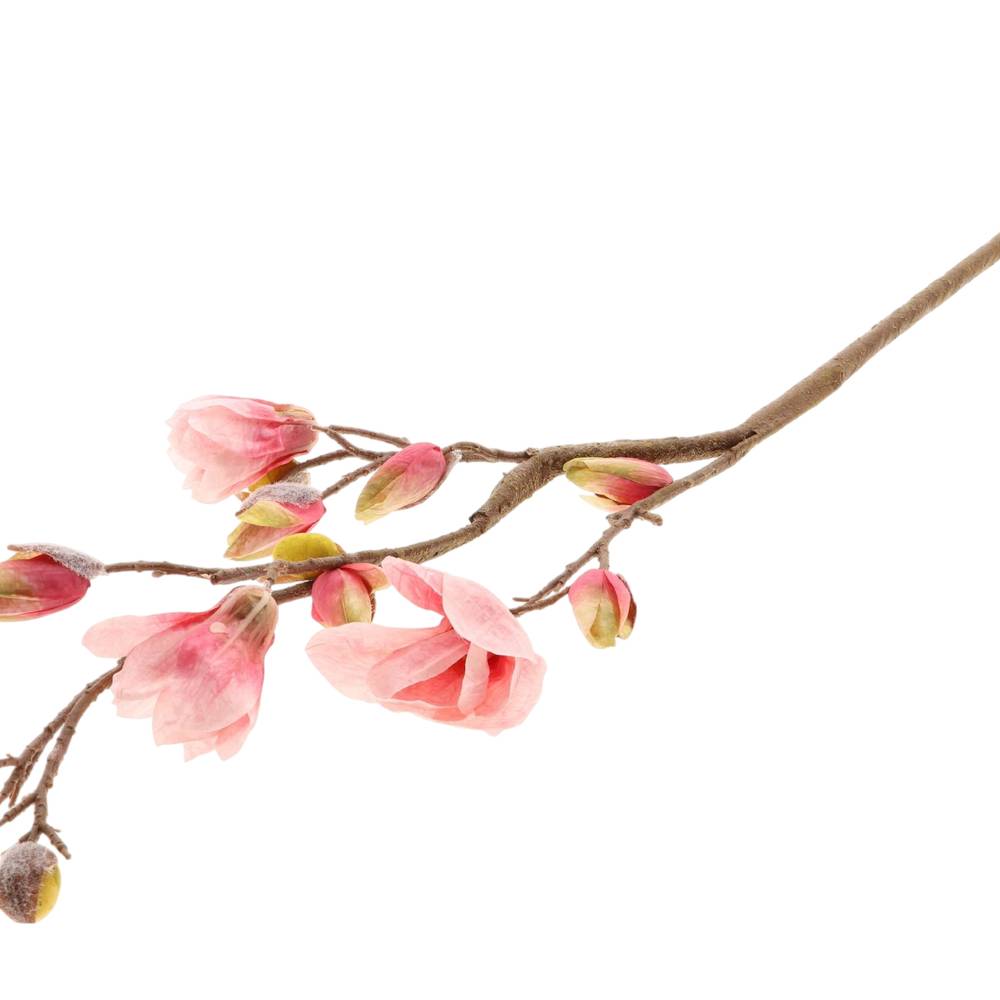 Seiden Magnolia rosa L98cm
