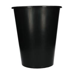 Eimer schwarz 13l 29.5 X33.5x34cm