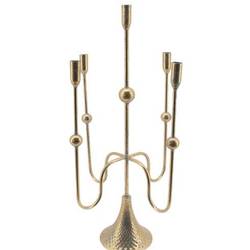 Kerzenständer Lyon gold D24.5cm H61cm