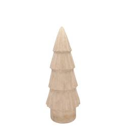 Deko Tannenbaum Porto sand 14x14x28cm