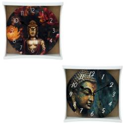 Wanduhr Buddha mix D29cm