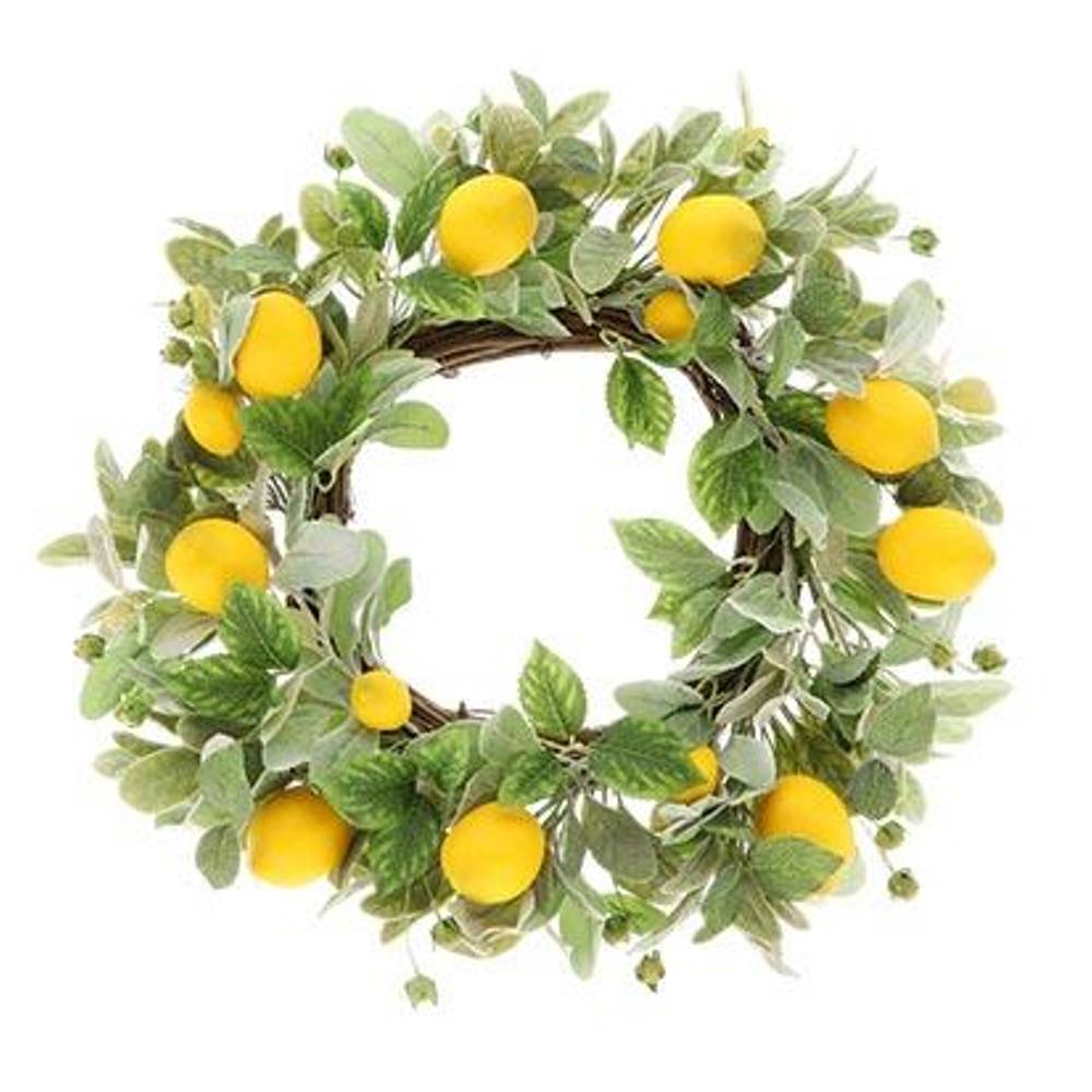 Kranz Zitrone gelb D50cm