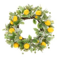 Kranz Zitrone gelb D50cm
