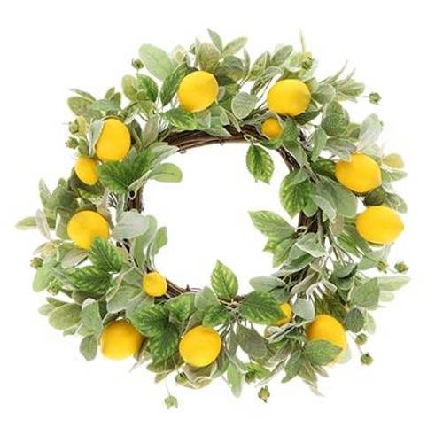 Kranz Zitrone gelb D50cm