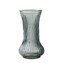 Glas Vase Medda blau D12cm H21.5cm