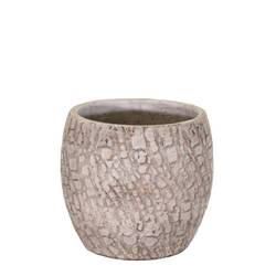 Keramik Topf Arica Rund D15cm H13cm