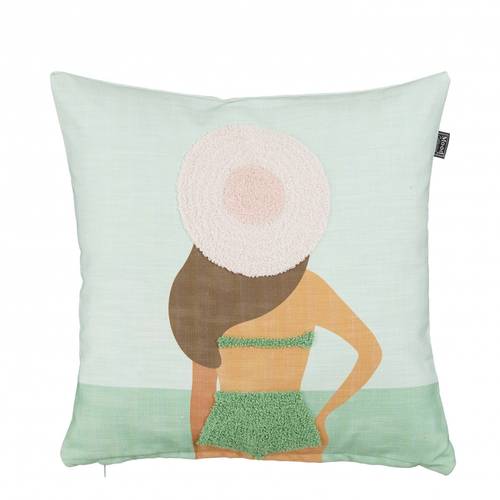 Kissen 45*45cm Beach Blaugrün