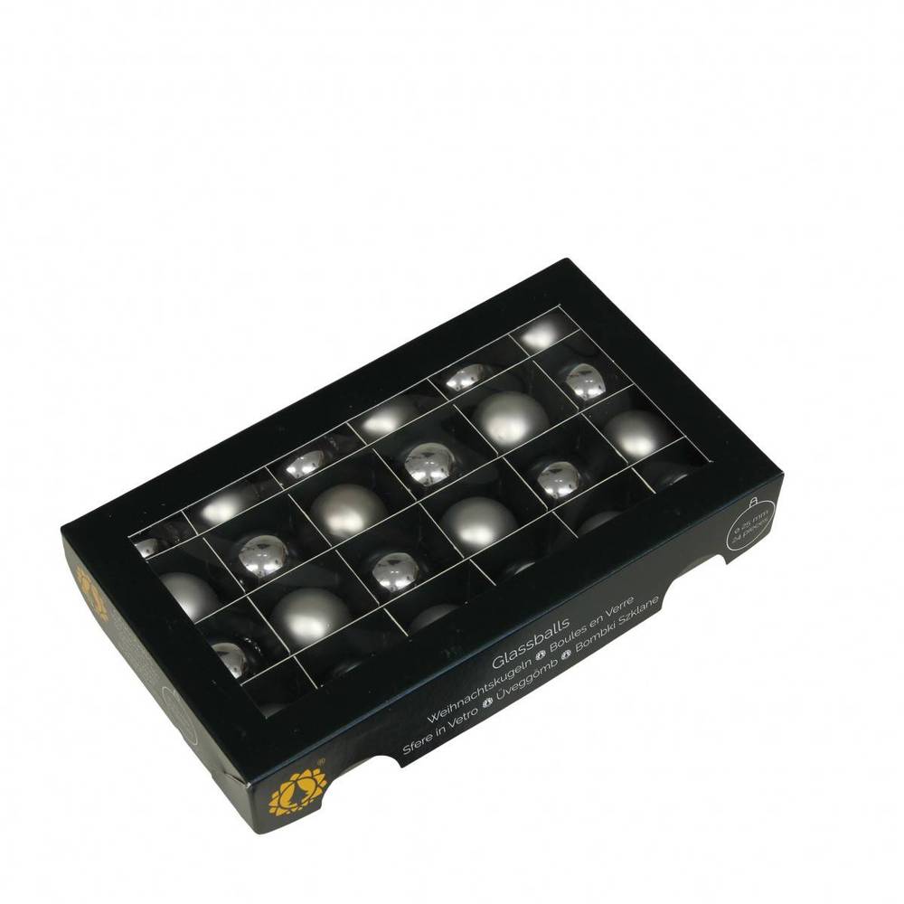 Kugel silber mix D02.5cm x24
