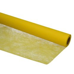 Dekostoff Rolle 75cm Faser Mistral gelb 20m