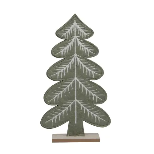 Deko Baum grün D18cm H31cm 