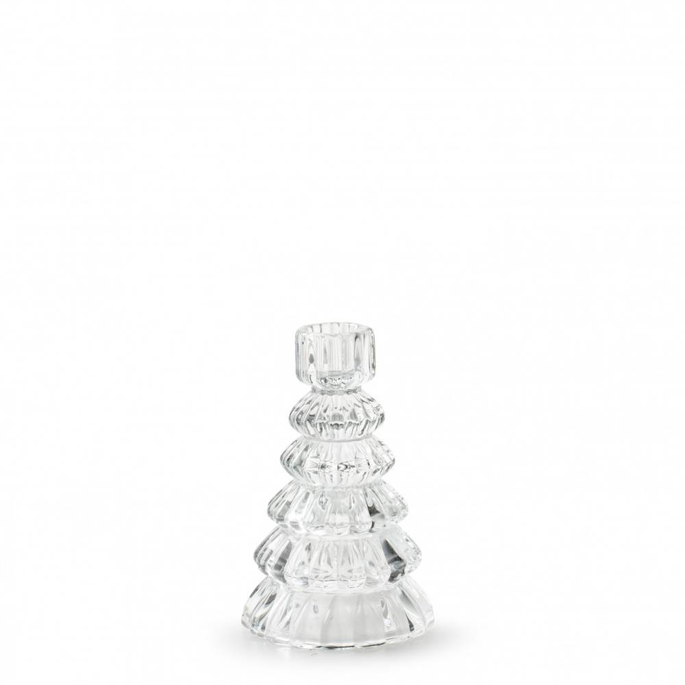 Kerzenständer Baum Transparant D08cm H13cm
