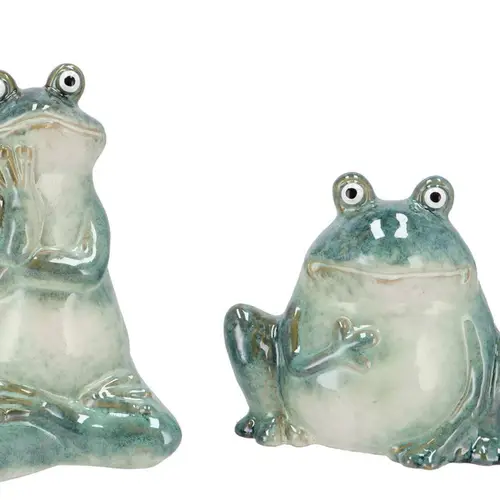 Frosch Zoe grün 11x12x19cm