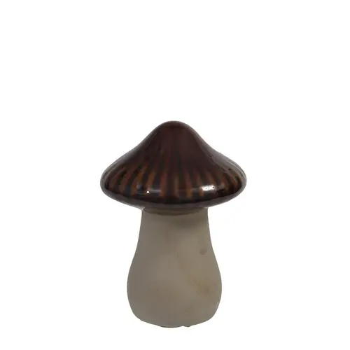 Deko Pilz braun D05.5cm H08cm
