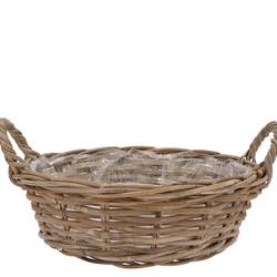 Korb Henkel Rattan Kuboo D30cm H13cm