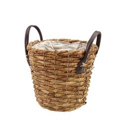 Korb Henkel Geo braun D21cm H19cm