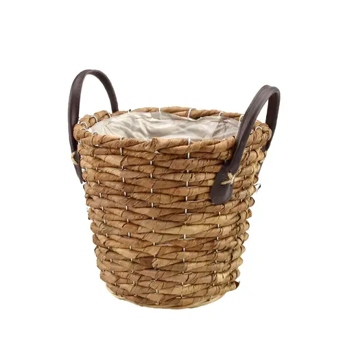 Korb Henkel Geo braun D21cm H19cm