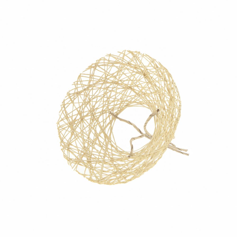 Strausshalter Papierweb Natur D20cm