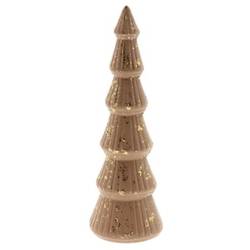Weihnachtskegel Pachui braun D10cm H33.5cm