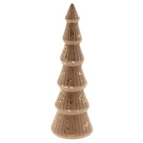 Weihnachtskegel Pachui braun D10cm H33.5cm