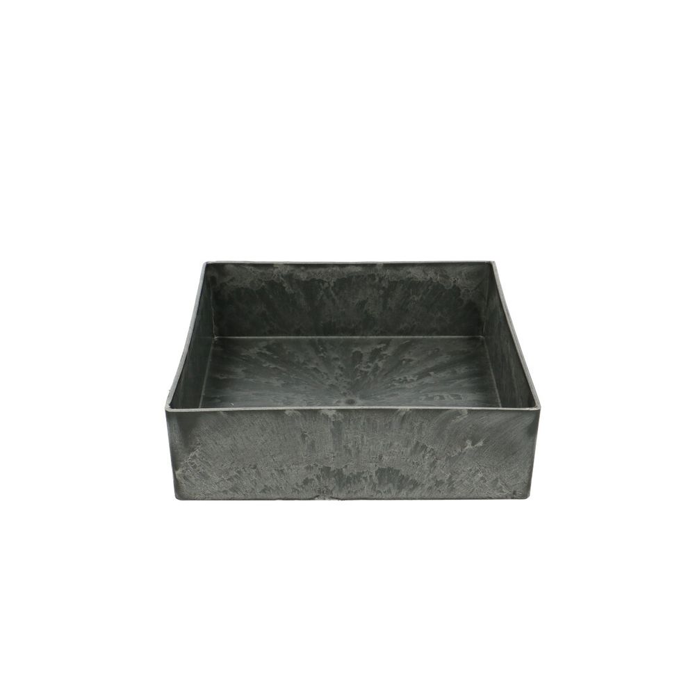 Melamine Schale rechteck grau D20cm H06cm