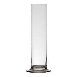 Glas Zylinder auf Fuss D06cm H30cm