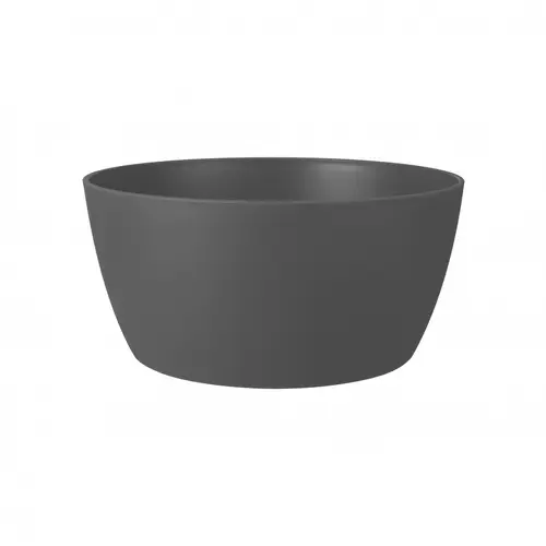 Kunststoff Schale Brussels anthrazit 23x11cm