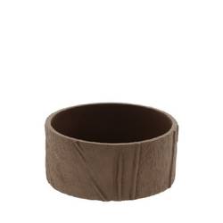Keramik Schale Levi braun D18cm H08cm