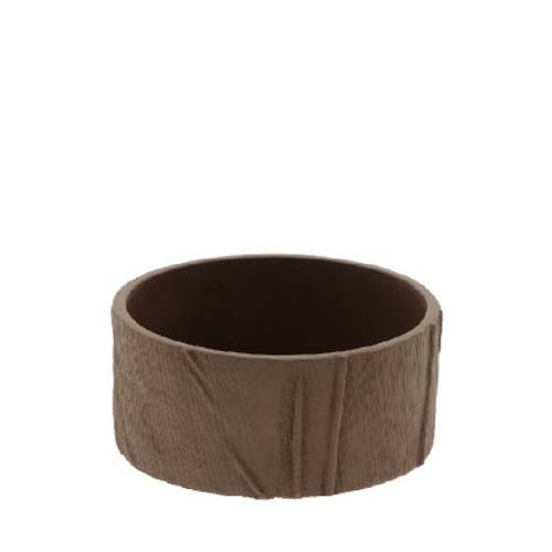 Keramik Schale Levi braun D18cm H08cm