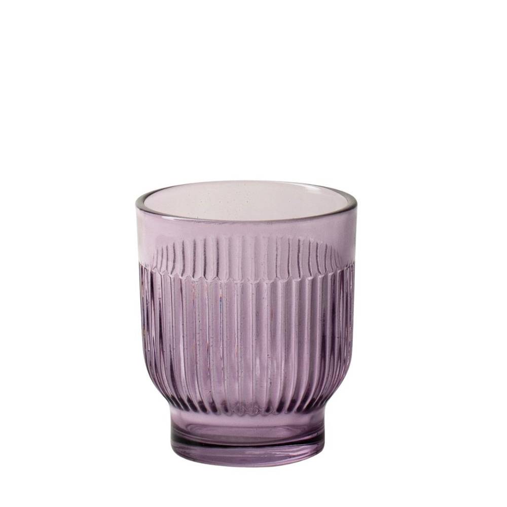 Glas Topf Dex rosa D07.5cm H08.5cm 