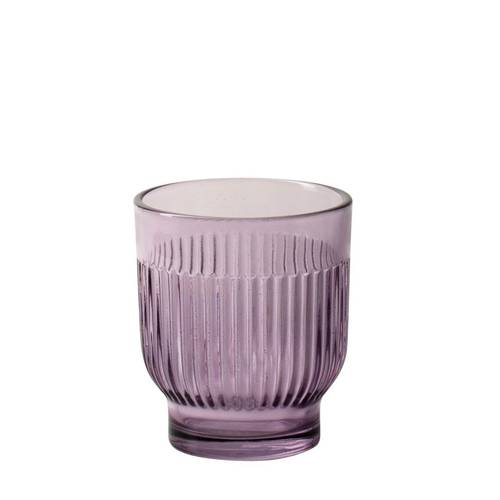 Glas Topf Dex rosa D07.5cm H08.5cm 