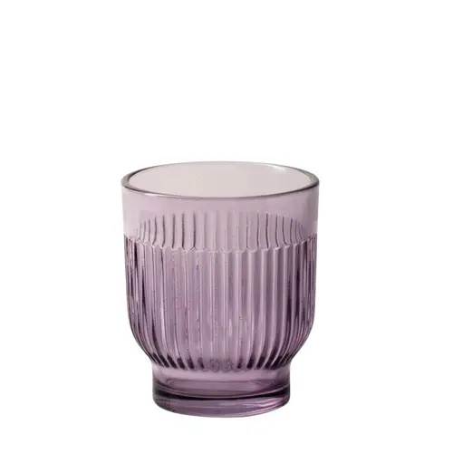 Glas Topf Dex rosa D07.5cm H08.5cm 