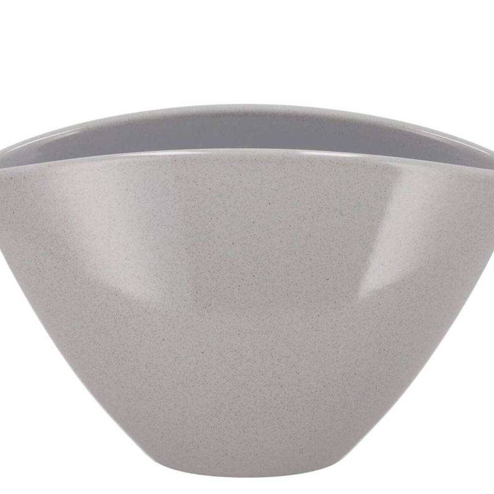 Keramik Orchidee Schale grau 28x17cm