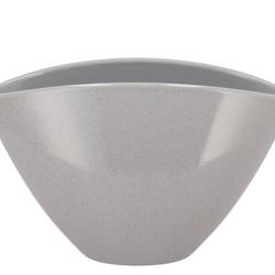 Keramik Orchidee Schale grau 28x17cm