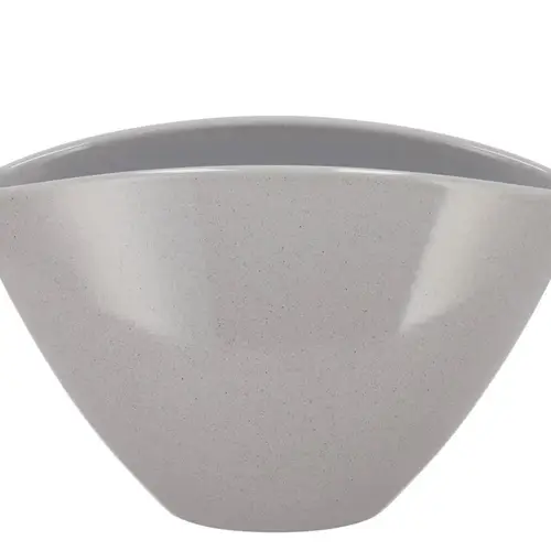 Keramik Orchidee Schale grau 28x17cm