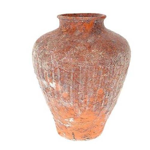 Outdoor Vase Harz terrakotta D30cm H37cm