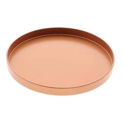 Melamine Teller kupfer D22cm H02cm