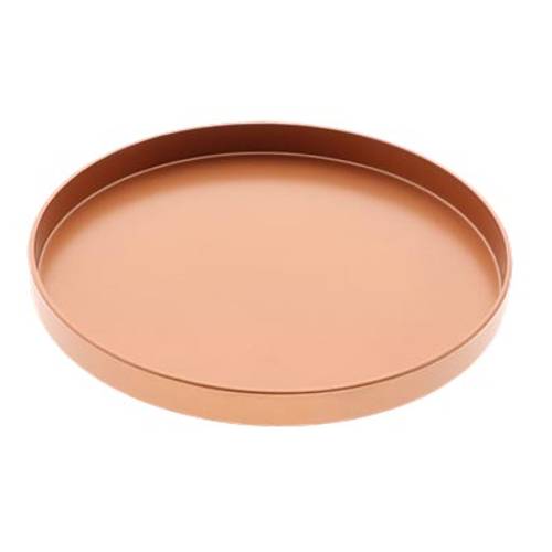 Melamine Teller kupfer D22cm H02cm