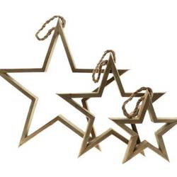 Hänger Star Orion S/3 braun D71cm