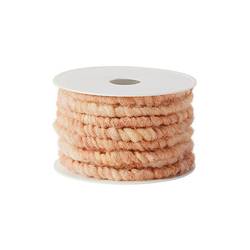 Wollkordel lachs 10mm 10m